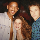 Will Smith, Soleil Moon Frye, and Mark Wahlberg, back in the day